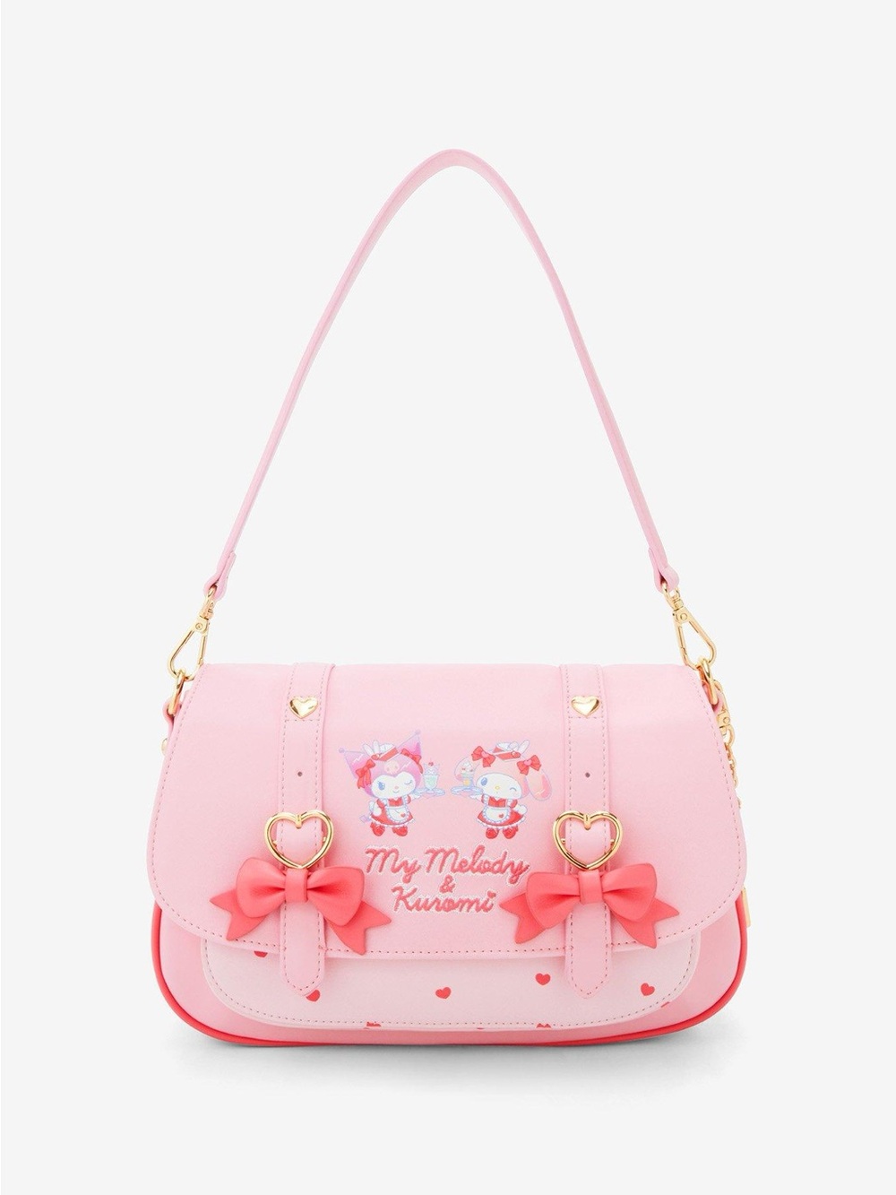 Sanrio My Melody & Kuromi Diner Bow Crossbody Bag — BoxLunch Exclusive